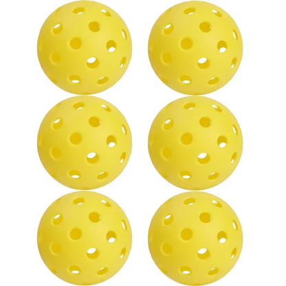 Elite Paddle Set: 2 Rackets & 4 Pickleballs Included