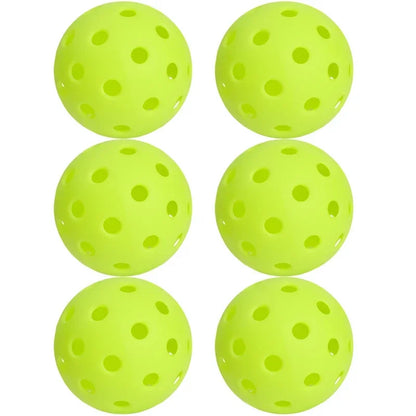 Elite Paddle Set: 2 Rackets & 4 Pickleballs Included